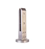 SS (304) Spigot 8”  for Staircase and Balcony Glass Railing, Premium Stainless Steel Glass Mounting Support, Corrosion Resistant Finish and Secure Installation 